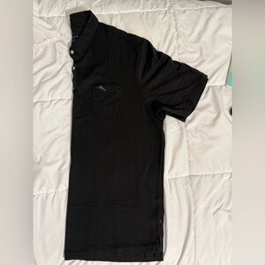 NWOT- Tommy Bahama Relax Collection Black Polo Shirt, Size XL